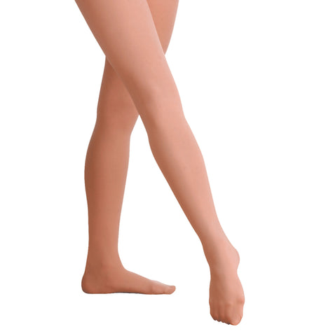 Body Wrappers Adult Plus Size totalSTRETCH Footed Tights for Women