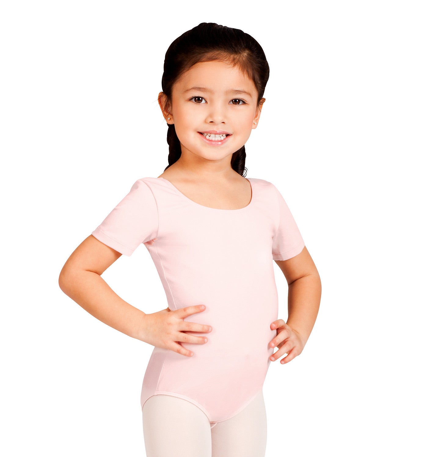Bloch Short Sleeve Leotard for Girls Bloch Short Sleeve Leotard for Girls