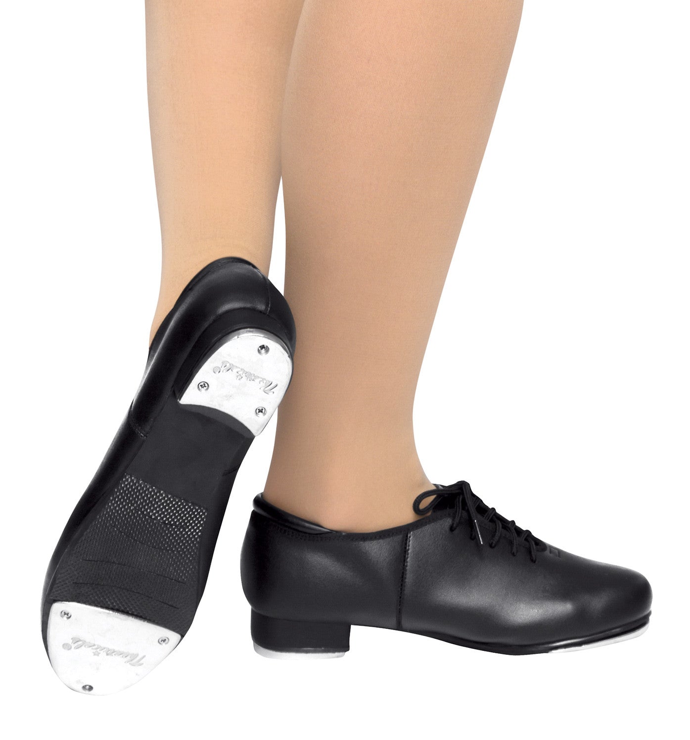 Theatricals Lace Up Tap Shoes for Girls Theatricals Lace Up Tap Shoes for Girls