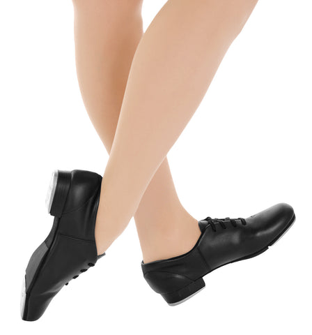 Capezio "Fluid" Lace Up Tap Shoes for Girls