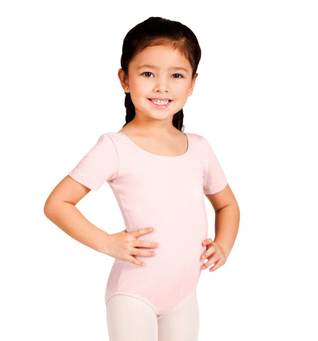 Bloch Short Sleeve Leotard for Girls