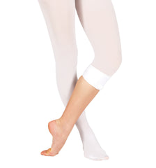 Adult Convertible Tights with Smooth Self-Knit Waistband for Women